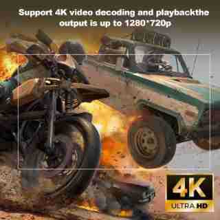 Mini 4K 3D Projector – Portable Smart Home Cinema Anywhere 🎬